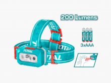 LINTERNA LED DE CABEZA TOTAL THL013AAA6