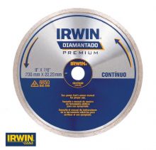 DISCO CORTE DIAMANTADO IRWIN 230 X 22,23MM CONTINUO IW8945