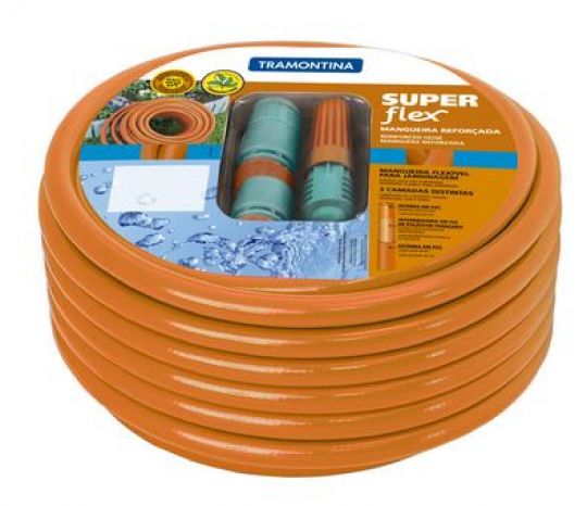 MANGUERA P / JARDIN TRAMONTINA SUPER FLEX 25M 79212 /251