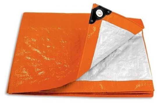 LONA PLASTICA 4 X 6M PRETUL NARANJA 23759