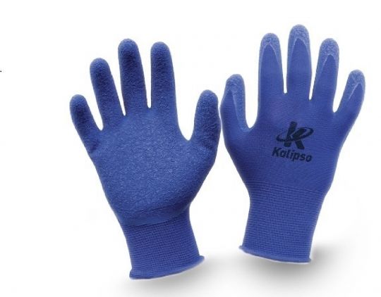 GUANTE LATEX KALIPSO BLUE FLEX T9-G 02.02.4.3