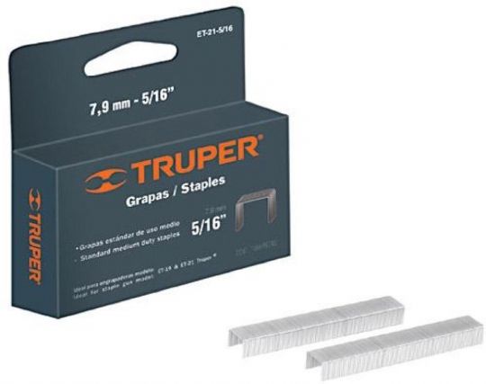 GRAPA 5 /16 TRUPER (1000PZ) 17971