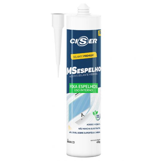 ADHESIVO FIJA MS ESPEJOS CISER 400G BLANCO