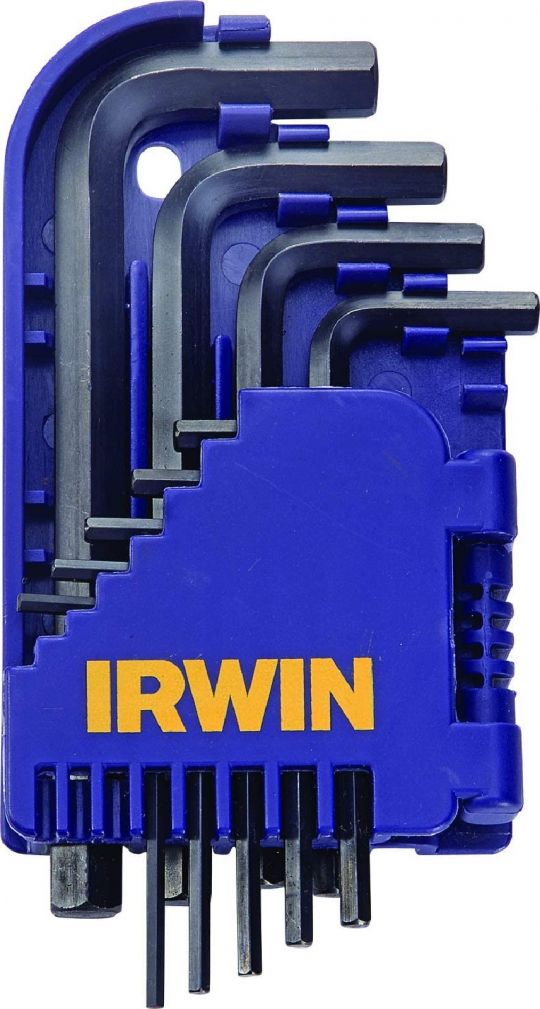 JUEGO LLAVE ALLEN MILIMETRICA CORTA IRWIN 10PZ - 10755