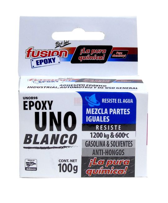 ADHESIVO EPOXY UNO BLANCO 100G UNOB98