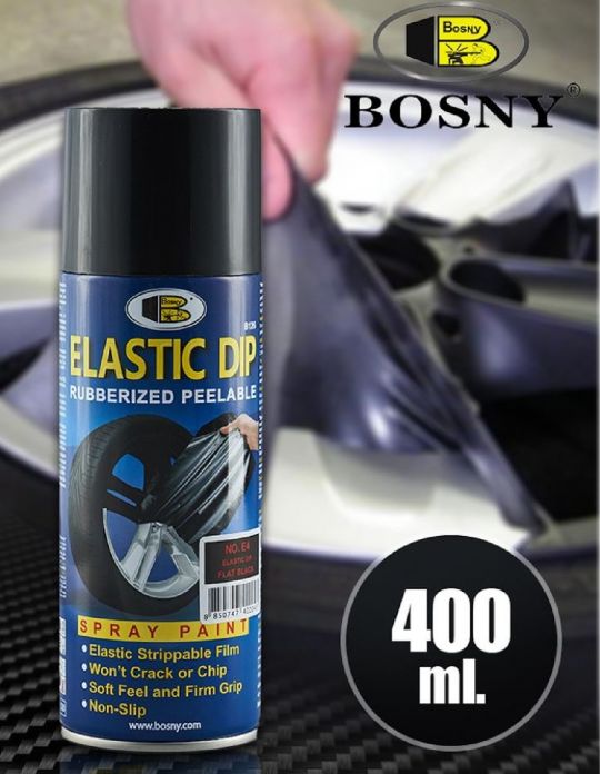 PINTURA ELASTIC REMOVIBLE 400ML BOSNY B126