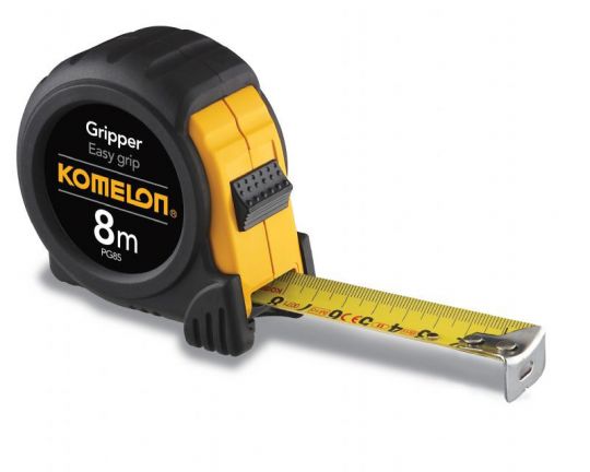 CINTA METRICA GRIPPER KOMELON 8MT X 25MM - PG85E