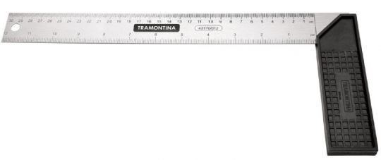 ESCUADRA PLASTICA 12 TRAMONTINA MASTER 43170 /012